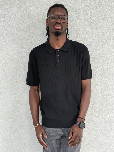 Polo Amaël - Noir