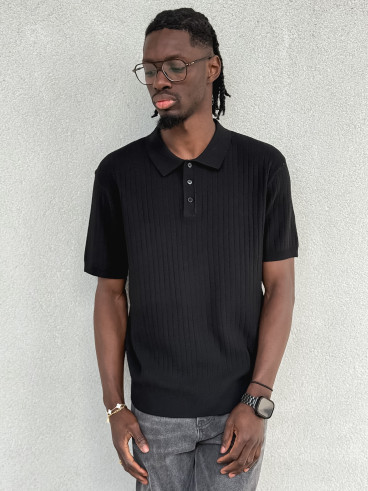 Polo Amaël - Noir