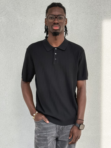 Polo Amaël - Noir