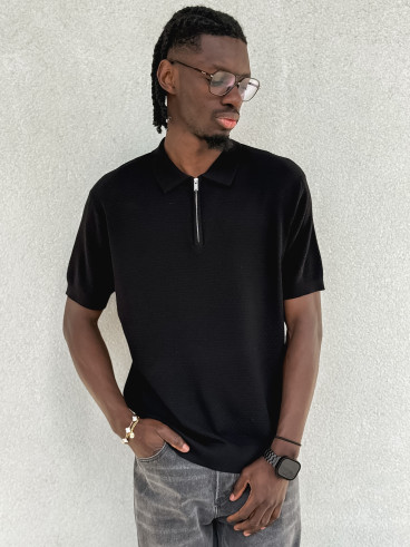 Polo Jasper - Noir