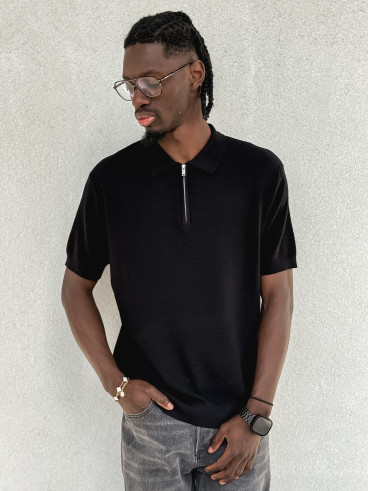Polo Jasper - Noir Polo Jasper - Noir