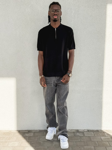 Polo Jasper - Noir Polo Jasper - Noir