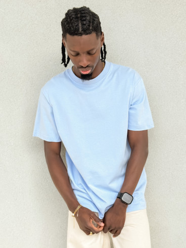 T-shirt Mathieu - Bleu ciel