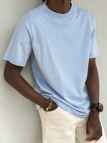 T-shirt Mathieu - Bleu ciel