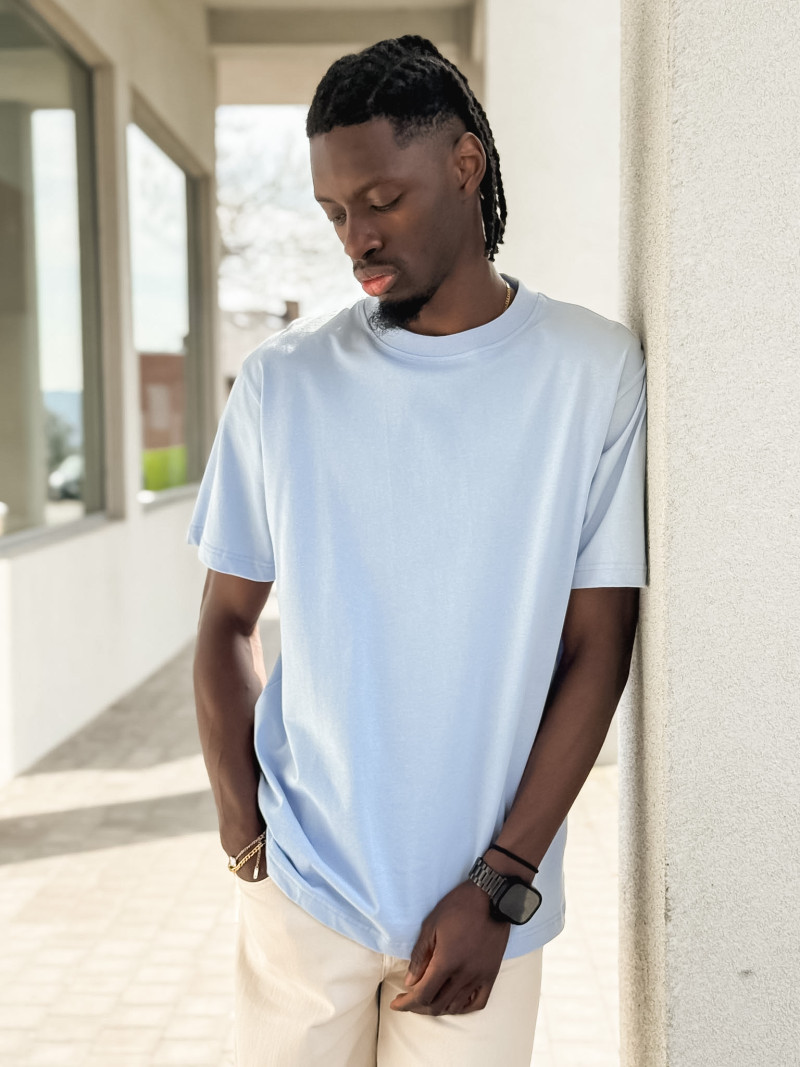 T-shirt Mathieu - Bleu ciel