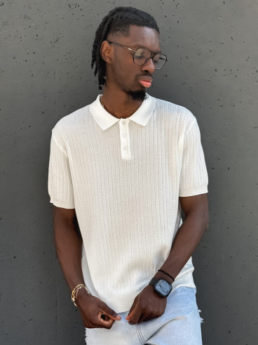 Polo Amaël - Blanc