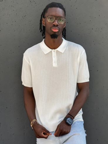 Polo Amaël - Blanc