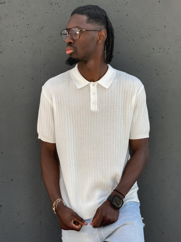 Polo Amaël - Blanc