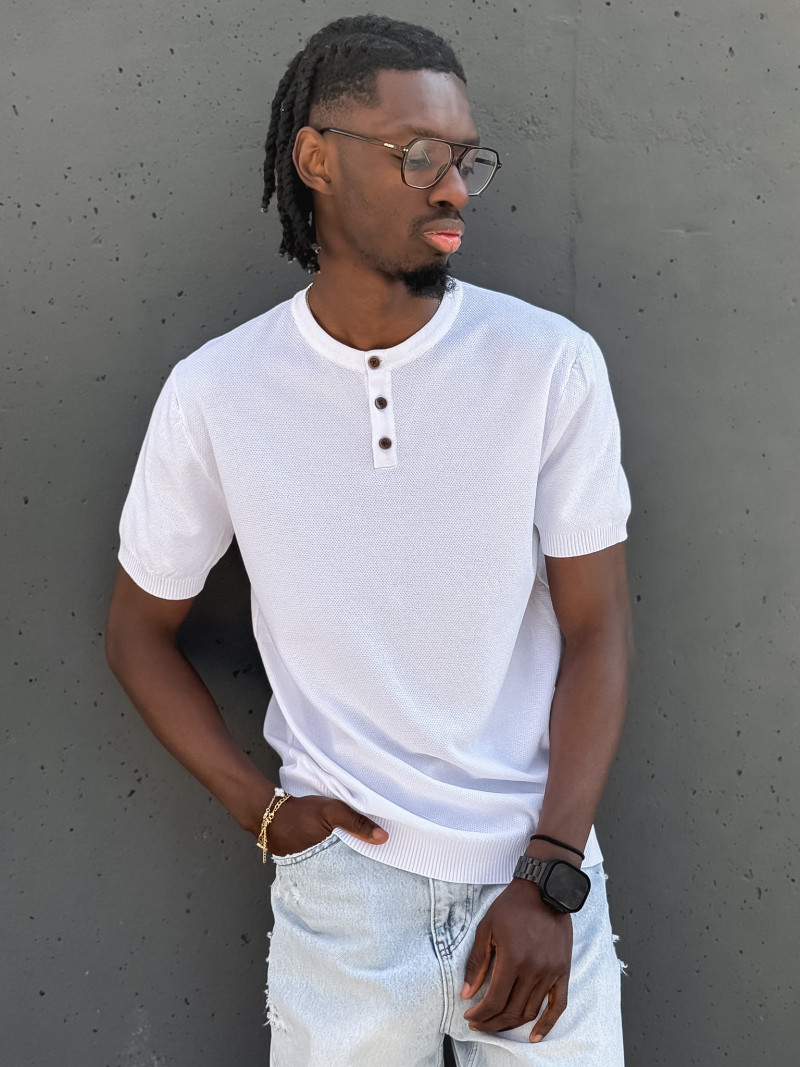 T-shirt Basile - Blanc T-shirt Basile - Blanc