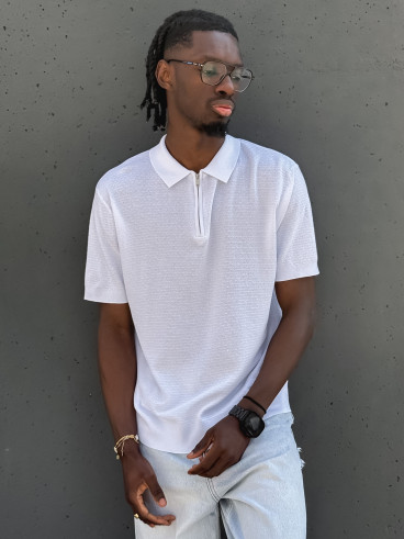 Polo Jasper - Blanc