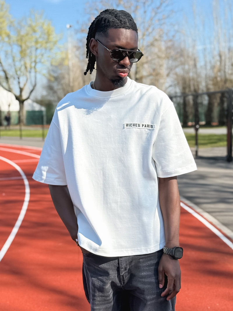 T-shirt Ritchie - Blanc