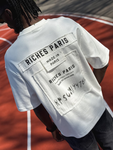 T-shirt Ritchie - Blanc