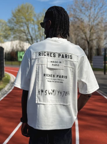 T-shirt Ritchie - Blanc