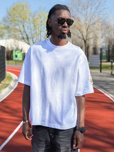 T-shirt Caleb - Blanc