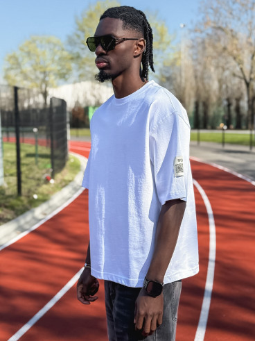 T-shirt Caleb - Blanc