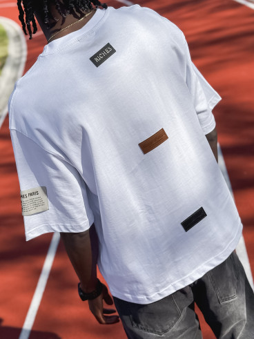 T-shirt Caleb - Blanc