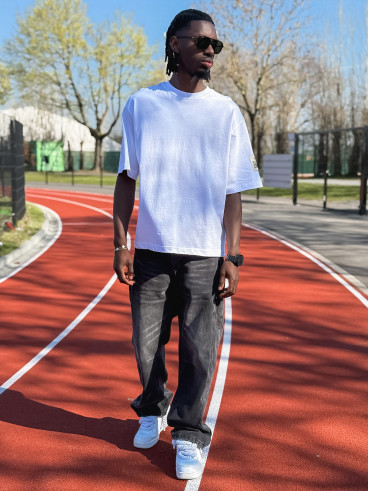 T-shirt Caleb - Blanc