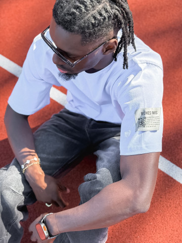 T-shirt Caleb - Blanc