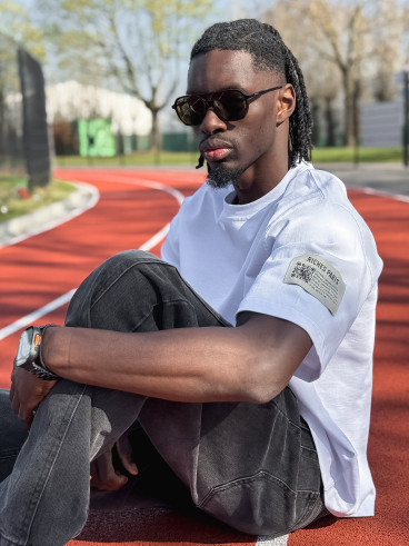 T-shirt Caleb - Blanc