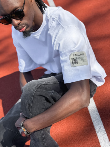 T-shirt Caleb - Blanc