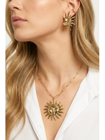 Boucles d'oreilles Félicie - Doré