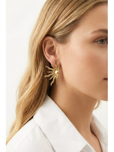 Boucles d'oreilles Félicie - Doré