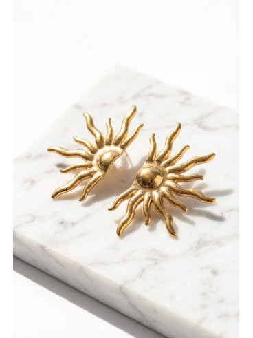 Boucles d'oreilles Félicie - Doré