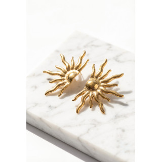 Boucles d'oreilles Félicie - Doré