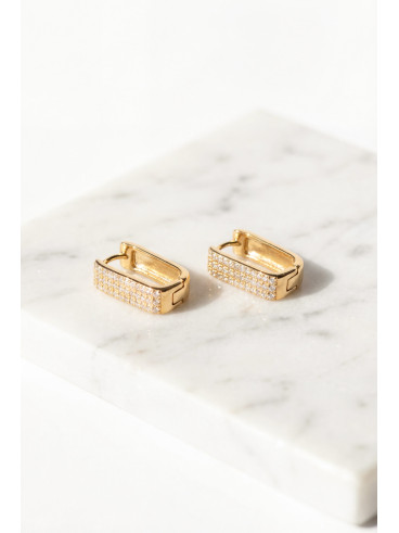 Boucles d'oreille Klélya - Doré