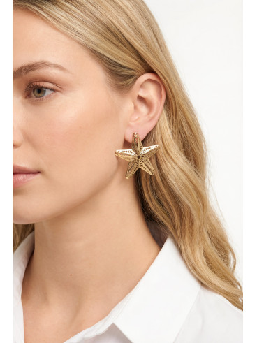 Boucles d'oreilles "Star" - Doré