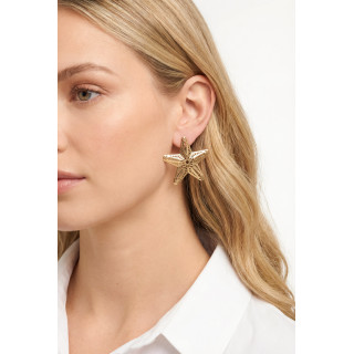 Boucles d'oreilles "Star" - Doré