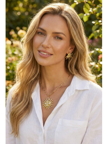 Boucles d'oreilles Félicie - Doré