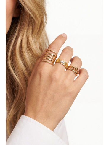 Bague Alvara - Doré