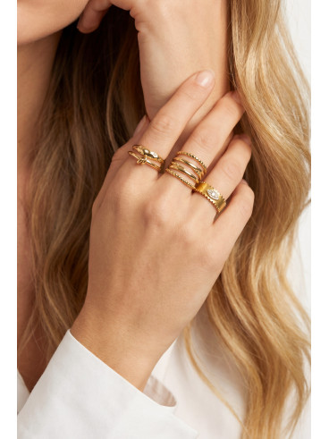 Bague Moëra - Doré