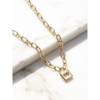 Collier Locker - Doré