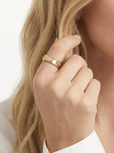 Bague Malyana - Doré