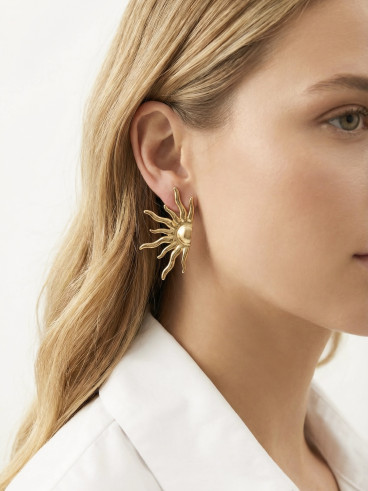 Boucles d'oreilles Félicie - Doré