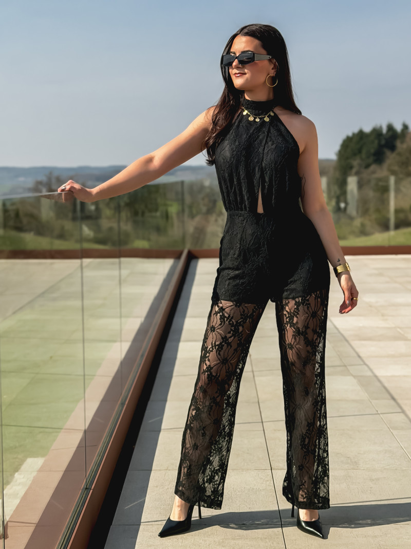 Combinaison pantalon Julia - Noir