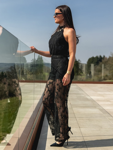 Combinaison pantalon Julia - Noir