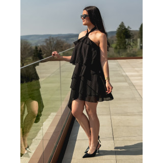 Robe courte Anaïs - Noir