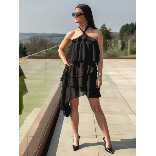 Robe courte Anaïs - Noir