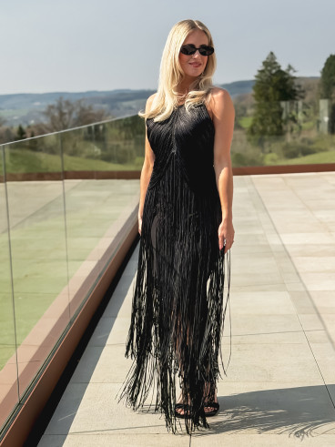 Robe courte Diva - Noir Robe courte Diva - Noir