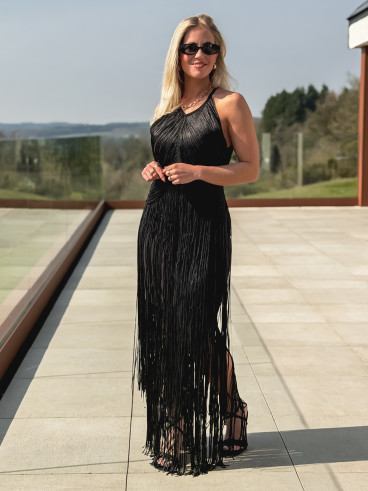 Robe courte Diva - Noir Robe courte Diva - Noir