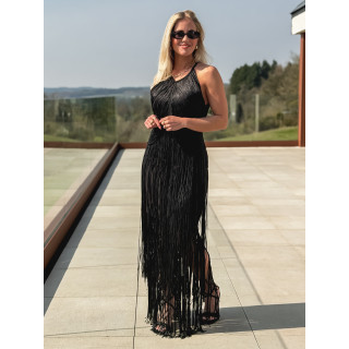 Robe courte Diva - Noir