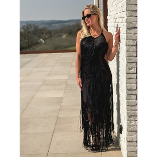 Robe courte Diva - Noir