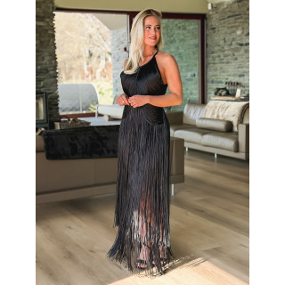 Robe courte Diva - Noir
