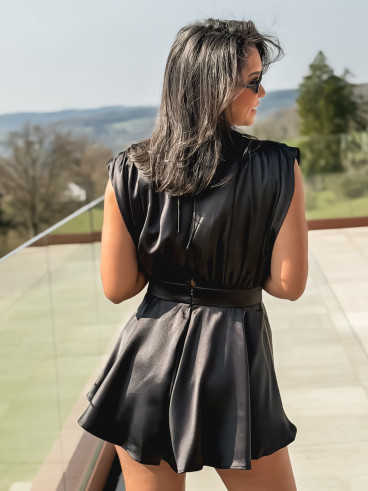 Combinaison short Nira - Noir