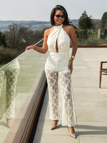 Combinaison pantalon Julia - Beige