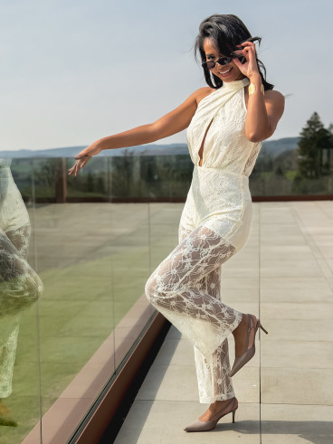 Combinaison pantalon Julia - Beige