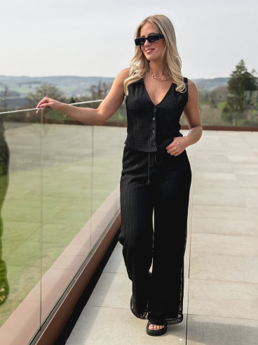 Blouse Denista - Noir